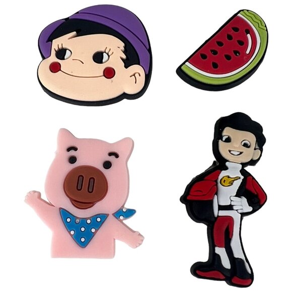 24 Crocs Jibbitz Charms Miscellaneous Variety Boys Girls Adults Lot Shoes - Picture 8 of 13